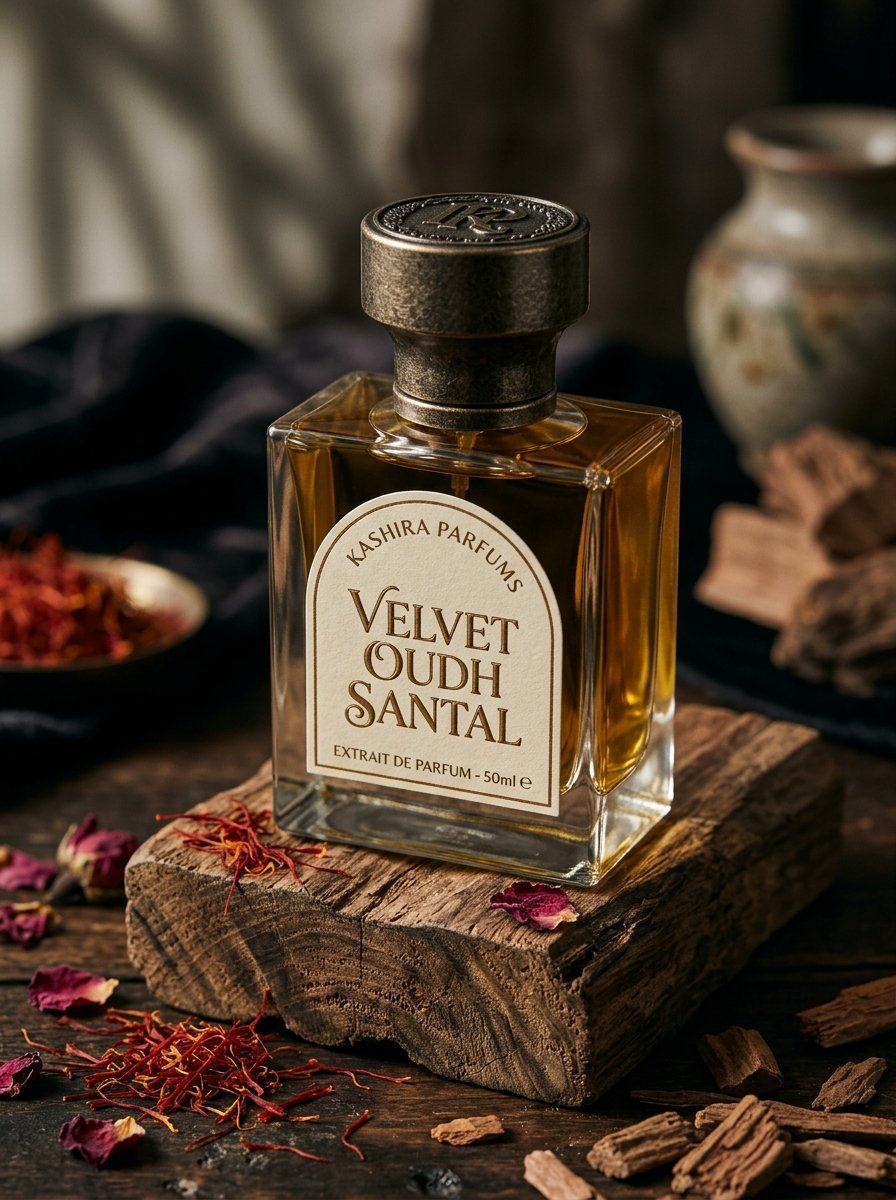 Velvet Oudh Santal Perfume by Kashira